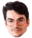 La tête de Adrien Leloup pixelisée.