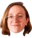 La tête de Florence Randaxhe pixelisée.