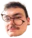 La tête de Jonathan Rixhon pixelisée.