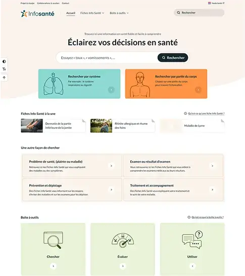 Image représentative du projet Infosanté