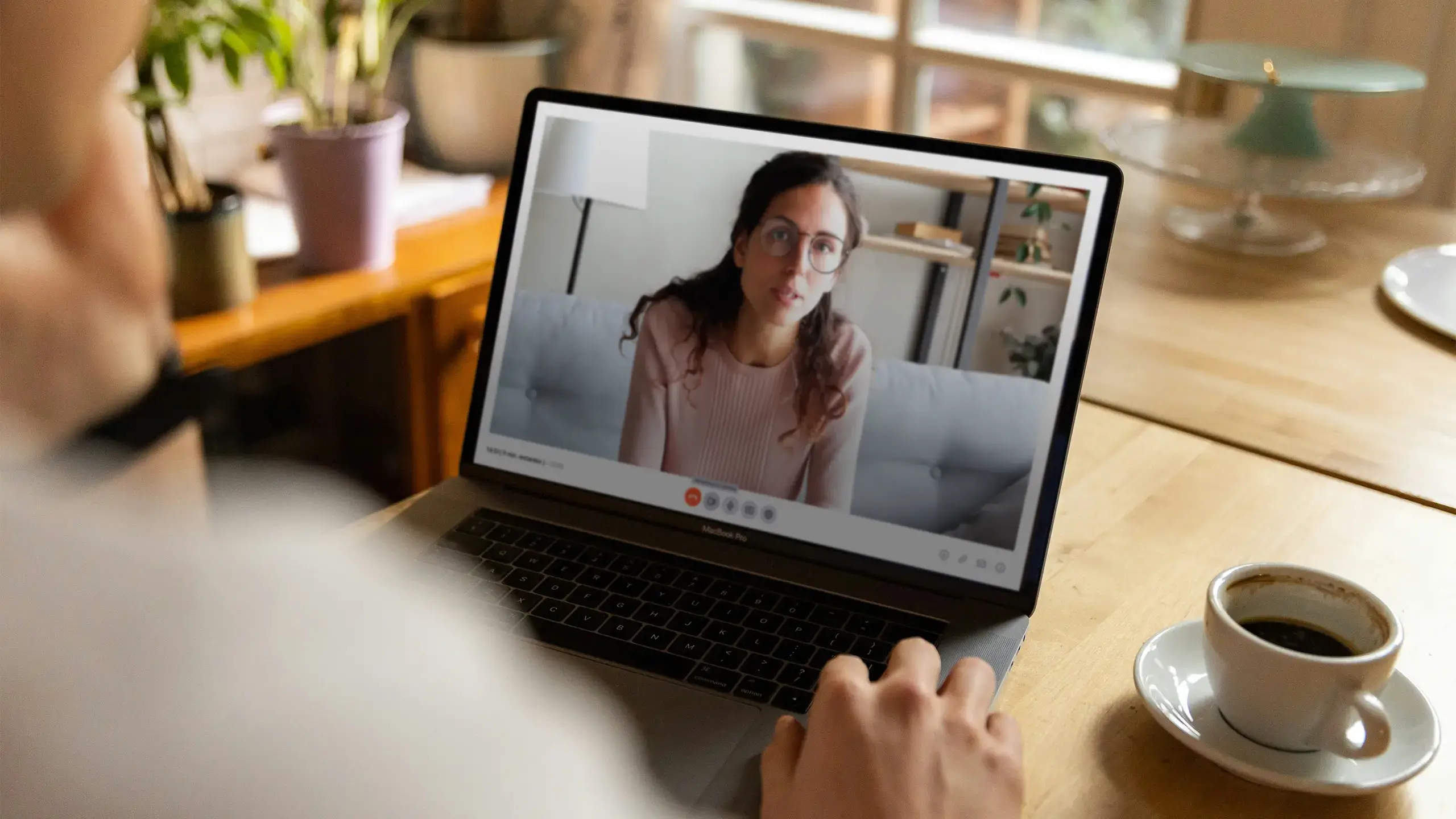 Picture of a teleconference