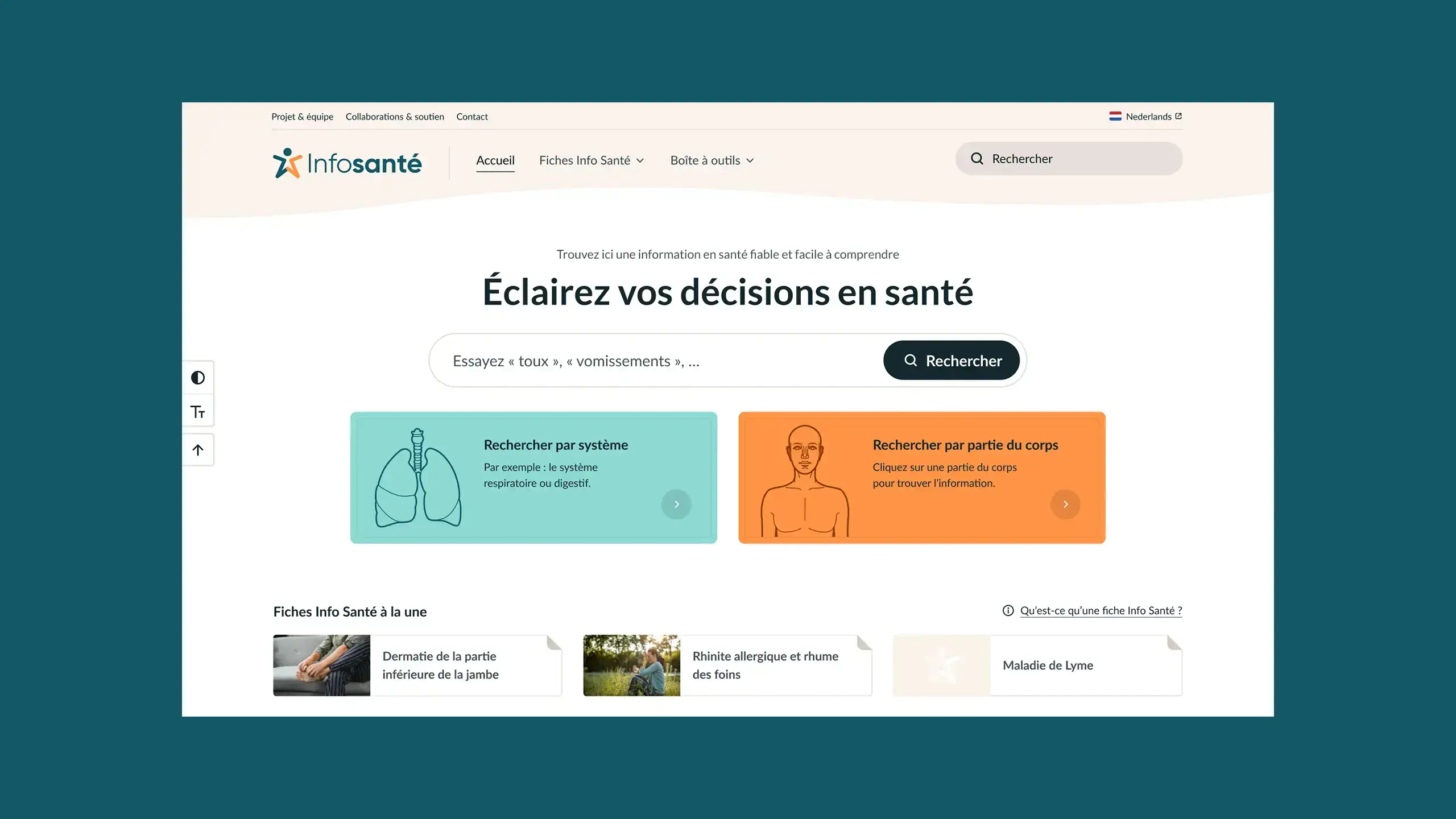 Image représentative du projet Infosanté