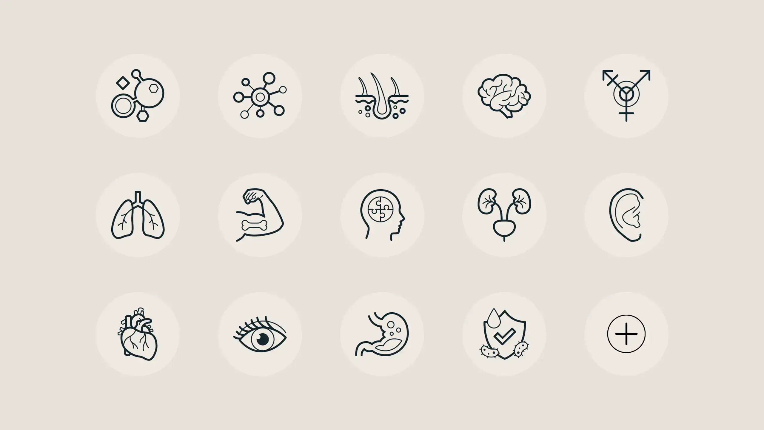Collection d’icones