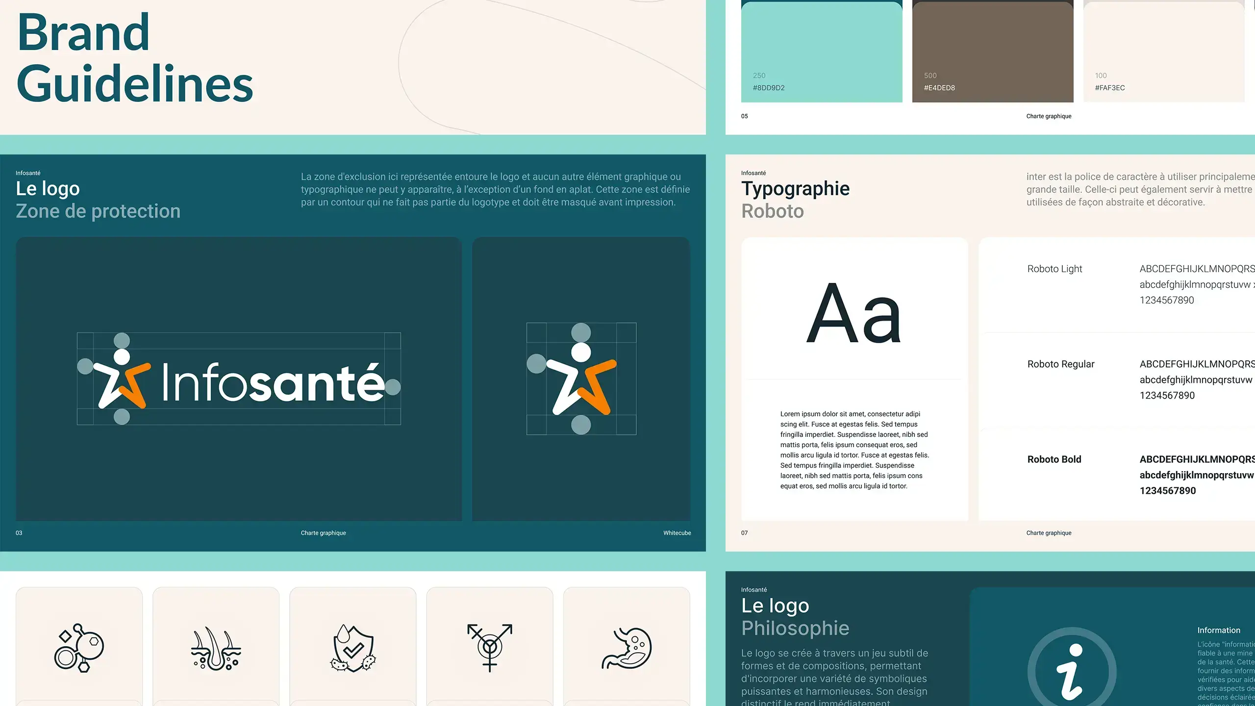 Extrait de la charte graphique