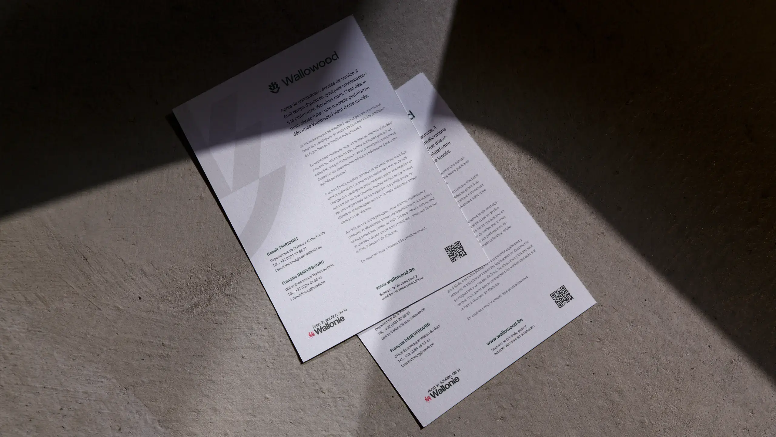 Exemple d\ une mise en page utilisant la charte graphique du projet